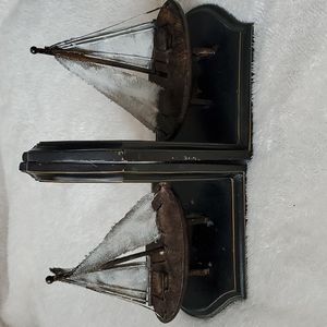 3/$10 Sailboat bookends
